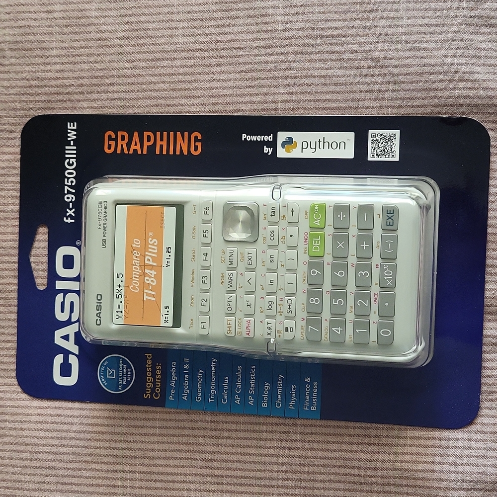 Casio Fx-9759 GIII -WE  Graphing Calculator